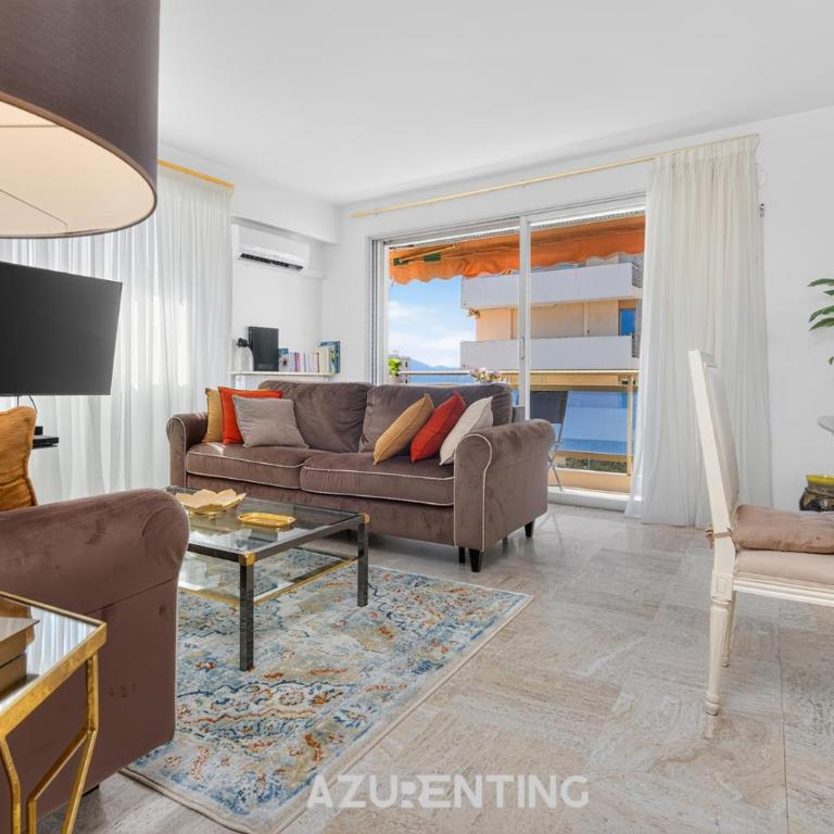Azurenting - T3 Alexandre III - Aperçu Mer & Estérel - Appartement 2 Chambres avec Balcon et Vue sur la Mer - 34