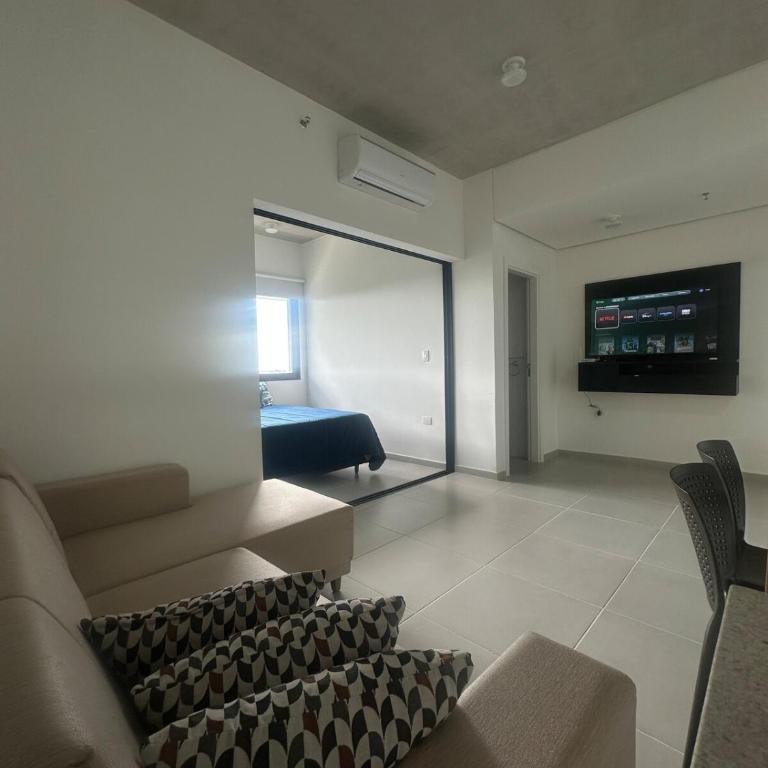 Modern apartment in Las Mercedes l Parking and Pool - One-Bedroom Apartment - 2