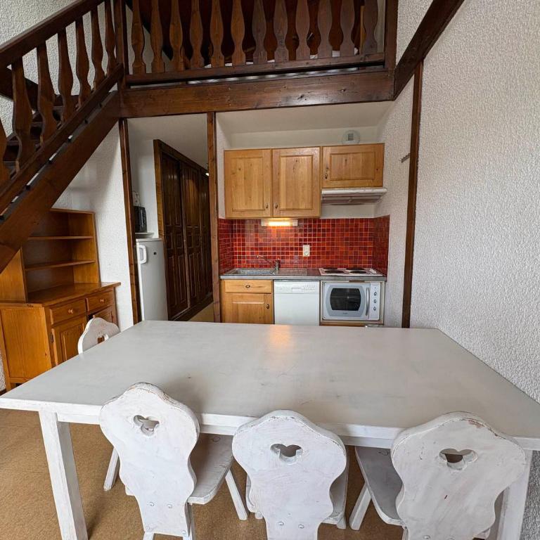 Appartement T2 Mezzanine 8 pers, ski au pied Les Saisies - One-Bedroom Apartment - 10