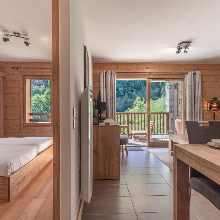 Sapins - Appartement 4 à 6 personnes au pied des pistes - Appartement avec Balcon - 7