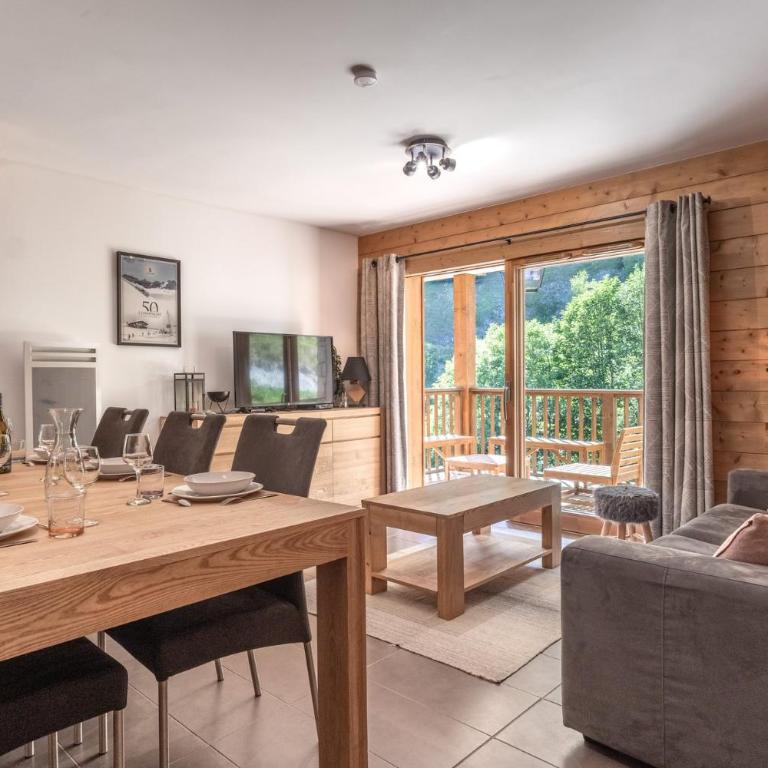Sapins - Appartement 4 à 6 personnes au pied des pistes - Appartement avec Balcon - 12