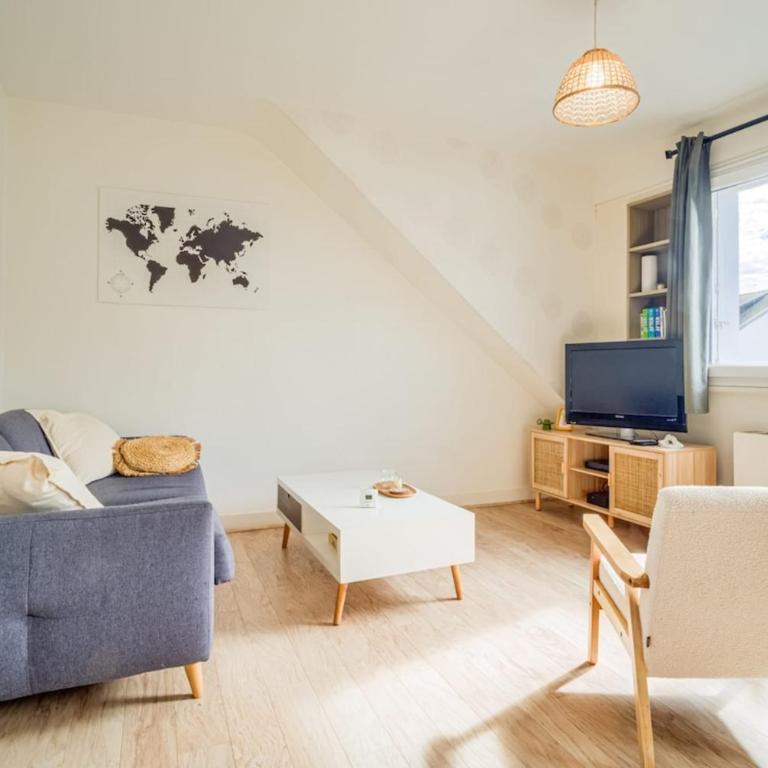 L'océan au bout de la rue Plages à pied - Appartement 1 Chambre - 6