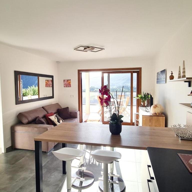 Les Aiguilles - Appartement avec terrasse et vue montagne - Appartement 1 Chambre - 1