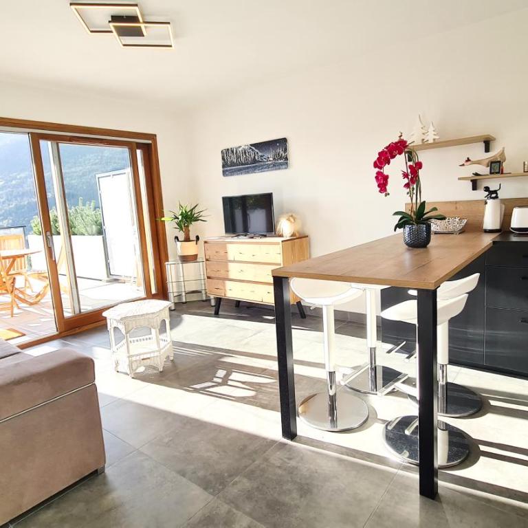 Les Aiguilles - Appartement avec terrasse et vue montagne - Appartement 1 Chambre - 10