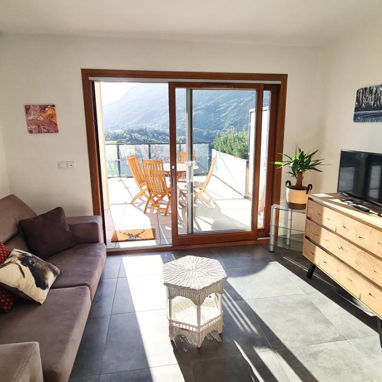 Les Aiguilles - Appartement avec terrasse et vue montagne - Appartement 1 Chambre - 11