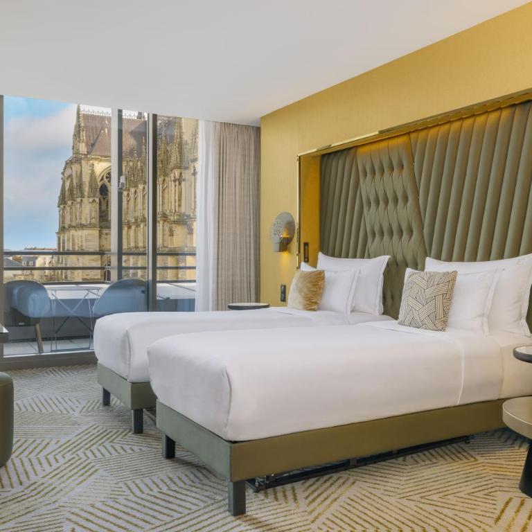 La Caserne Chanzy Hotel & Spa, Autograph Collection - Chambre Lits Jumeaux Exécutive - Vue sur Cathédrale - 1
