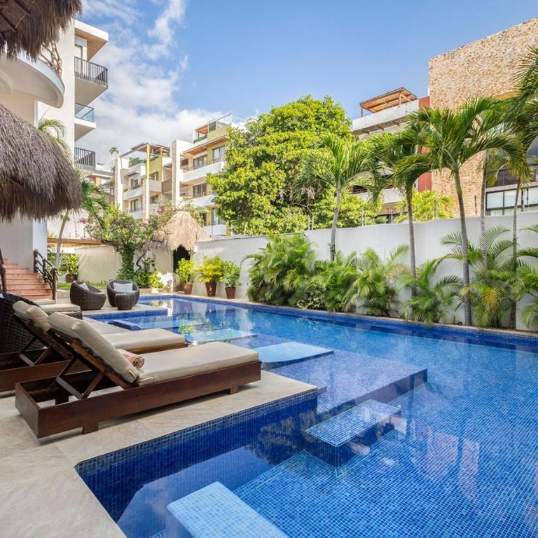 Zazil Ha Playa del Carmen -9 bedrooms for 18 guests - Villa - 1