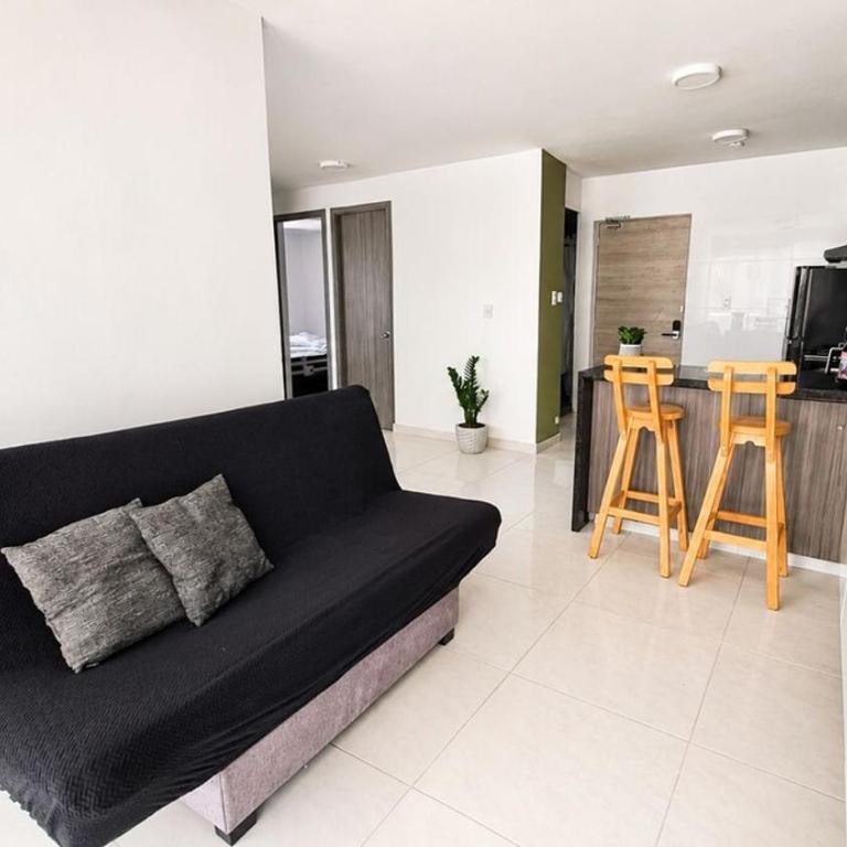 Apartamento entero cerca a la playa, aire acondicionado, wifi - Three-Bedroom Apartment - 26