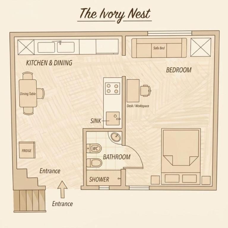 The Ivory Nest Apartment in Trastevere - Apartment mit 1 Schlafzimmer - 2