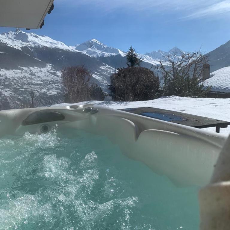 Chalet de charme et grand confort avec jacuzzi, sauna et vues exceptionnelles - Chalet - 47