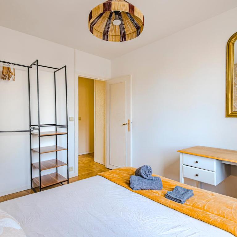 Coutures Champenoise - Spacieux 4 chambres - Apartment mit 4 Schlafzimmern und einem Balkon - 14