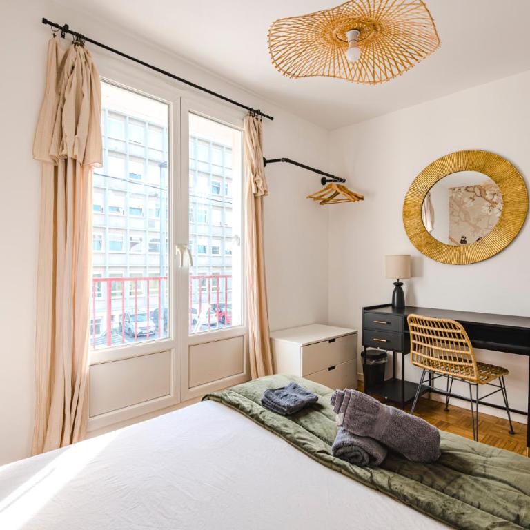 Coutures Champenoise - Spacieux 4 chambres - Apartment mit 4 Schlafzimmern und einem Balkon - 8