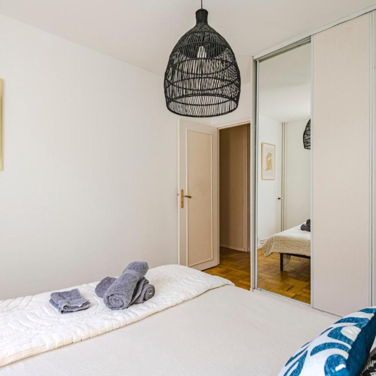 Coutures Champenoise - Spacieux 4 chambres - Apartment mit 4 Schlafzimmern und einem Balkon - 19