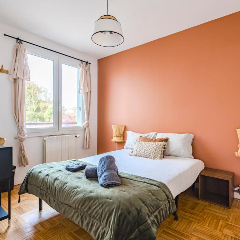 Coutures Champenoise - Spacieux 4 chambres - Apartment mit 4 Schlafzimmern und einem Balkon - 20