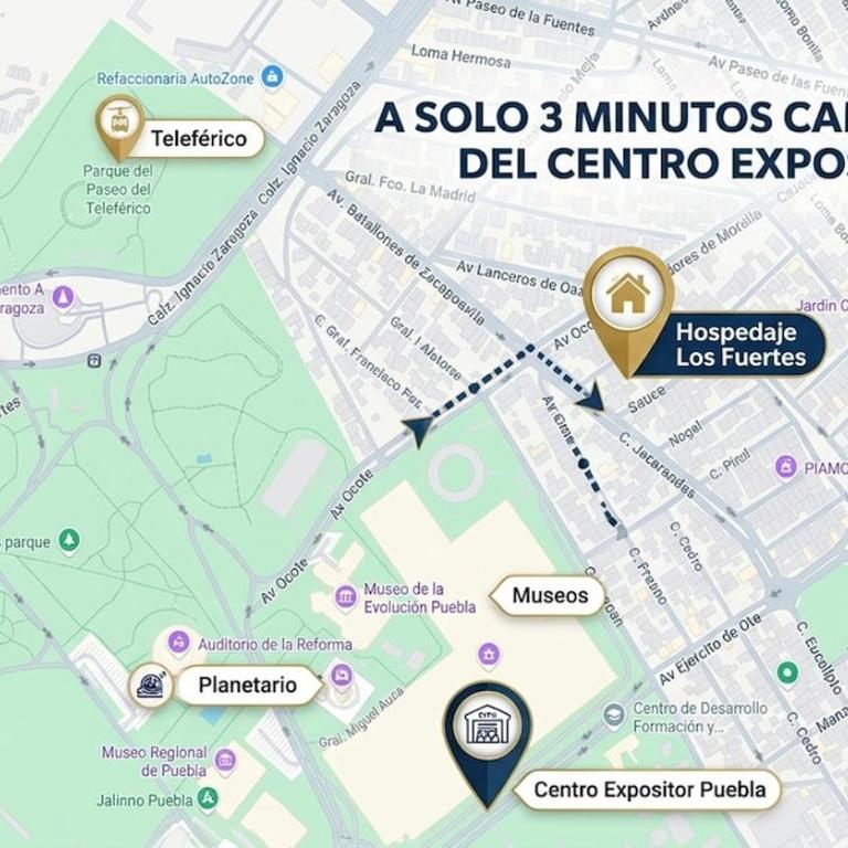 Loft Privado, Centro Expositor Puebla - Apartamento de 1 dormitorio - 5