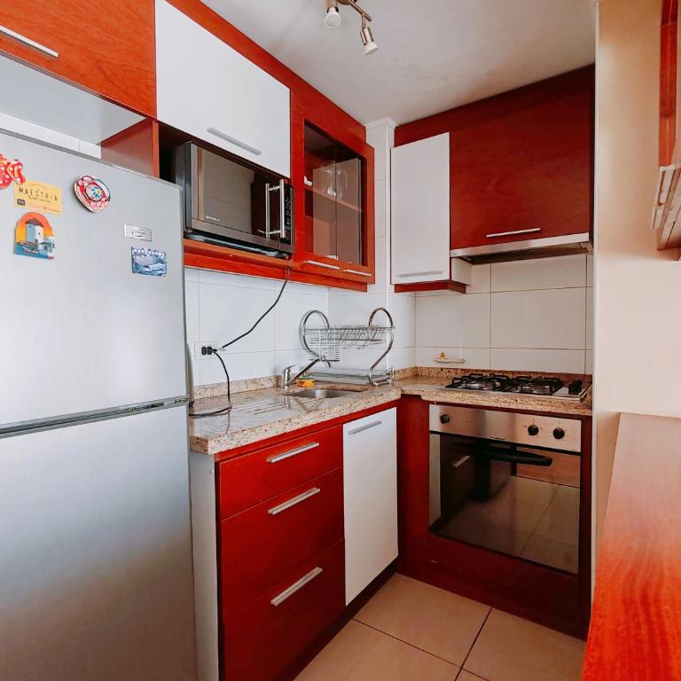 Ubicación ideal! Cálido Departamento a pasos de la playa - One-Bedroom Apartment with City View - 11