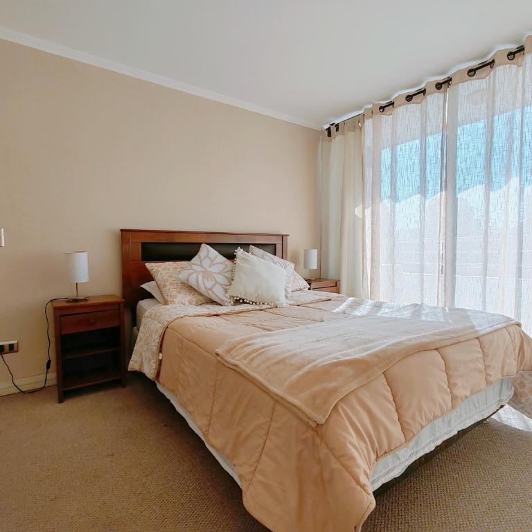 Ubicación ideal! Cálido Departamento a pasos de la playa - One-Bedroom Apartment with City View - 14