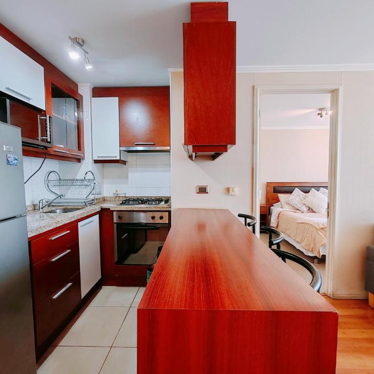 Ubicación ideal! Cálido Departamento a pasos de la playa - One-Bedroom Apartment with City View - 12