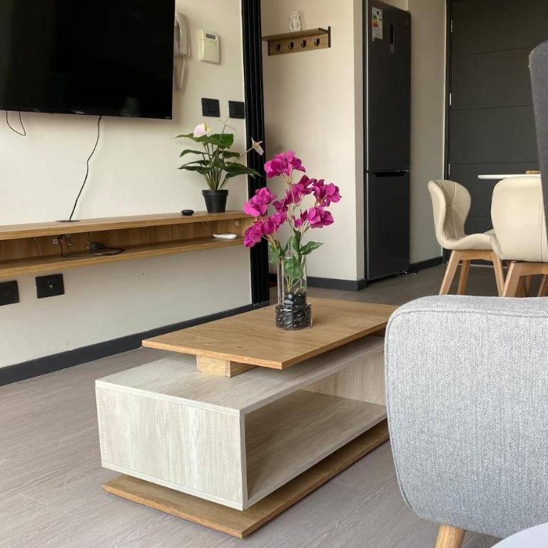 Full equipado, a pasos de clínica, mall, metro, WiFi, estacionamiento - Two-Bedroom Apartment - 11