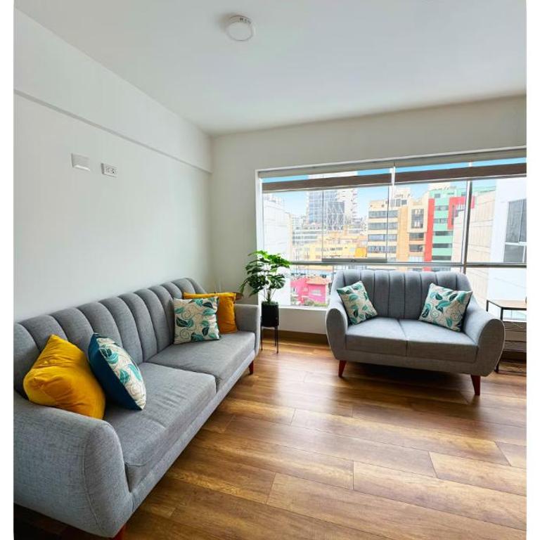 Espacioso departamento 3 dormitorios en el Corazón de Miraflores - Apartamento de 1 dormitorio - 19