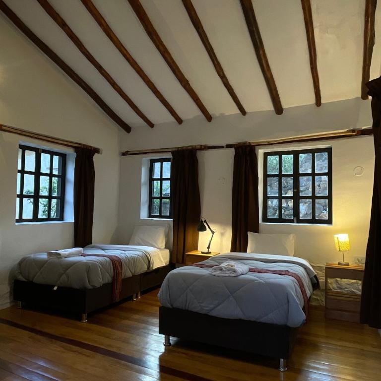 Hotel Sagrada Tierra Ollantaytambo - Twin Room with Mountain View - 1
