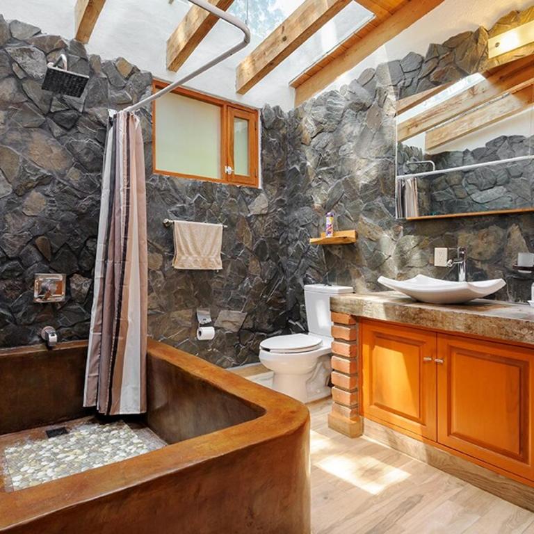 Alberca Techada Climatizada,Fogata, Billar - Four-Bedroom House - 18