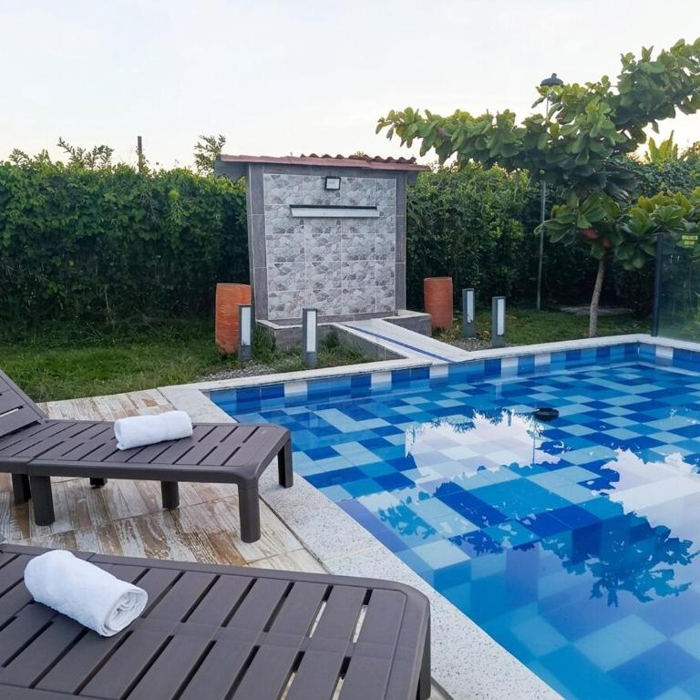 Finca Sakura Quindio cerca al Parque del Café - Villa con piscina privada - 9