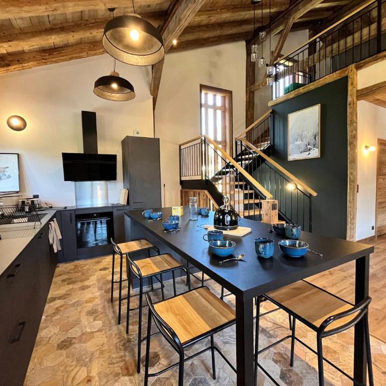 Chalet mitoyen, vue vallée du Giffre - Chalet mit 3 Schlafzimmern - 5