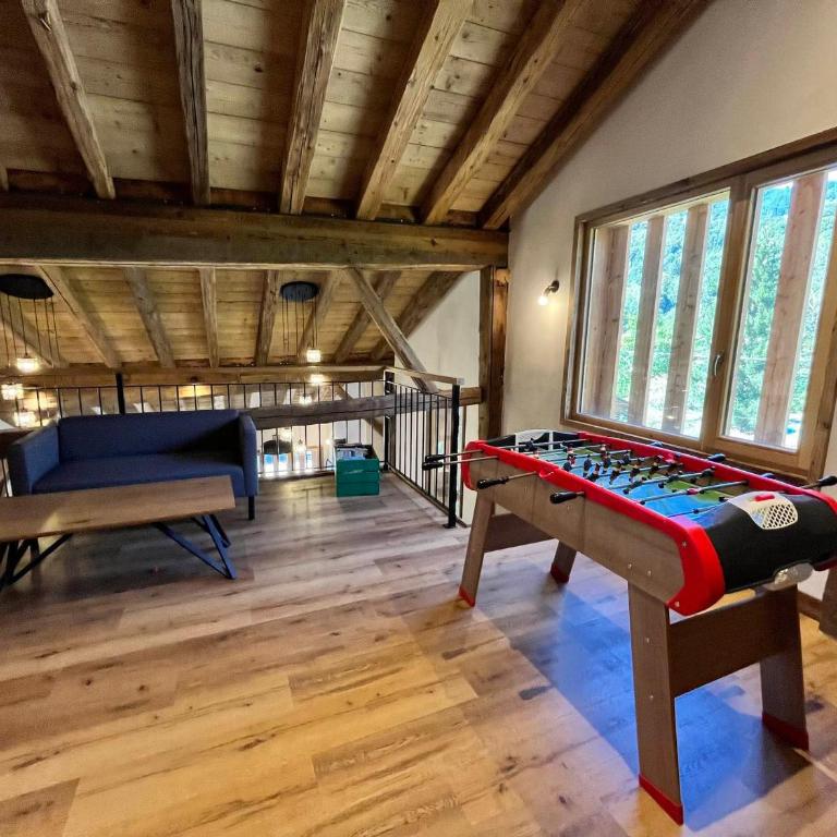 Chalet mitoyen, vue vallée du Giffre - Chalet mit 3 Schlafzimmern - 14