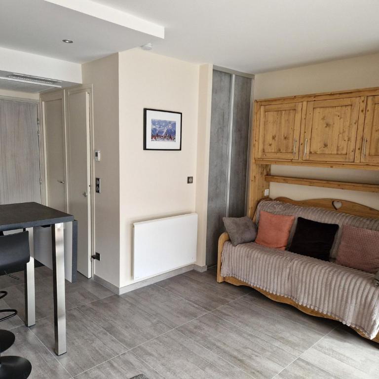 Studio fonctionnel, vue montagne - 4 pers. - Studio - 5