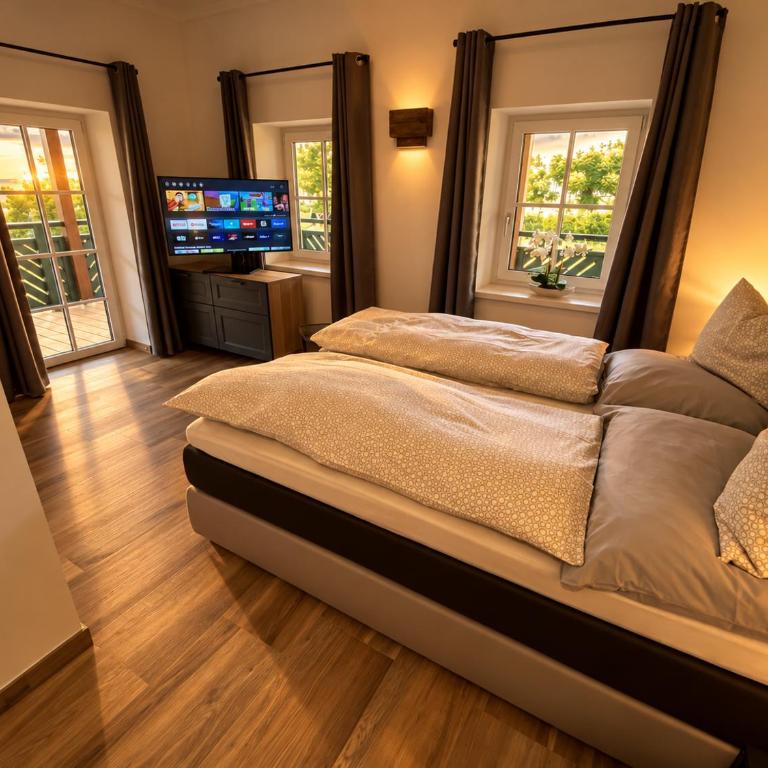 Im Kurpark - Doppelzimmer mit Balkon - 13
