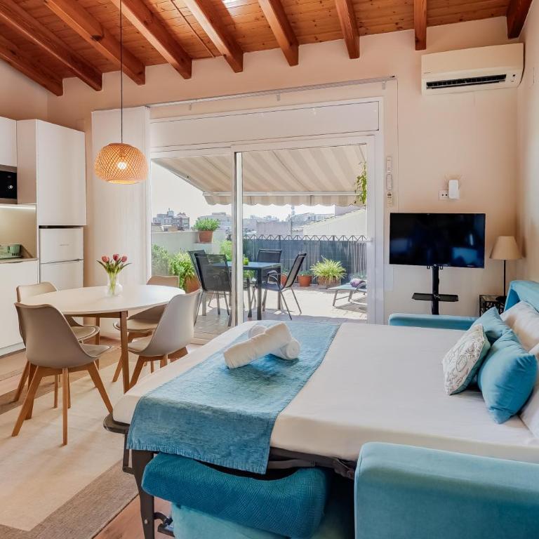 Loft con gran terraza a 5 minutos de la playa - Apartamento con terraza - 16