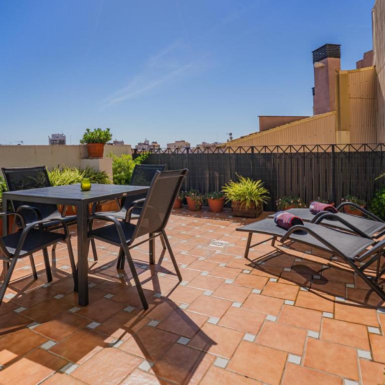 Loft con gran terraza a 5 minutos de la playa - Apartamento con terraza - 8