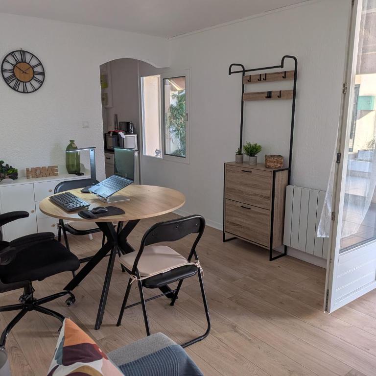 T2 rénové, grand extérieur à 500m Port et Plages - Appartement 1 Chambre - 16