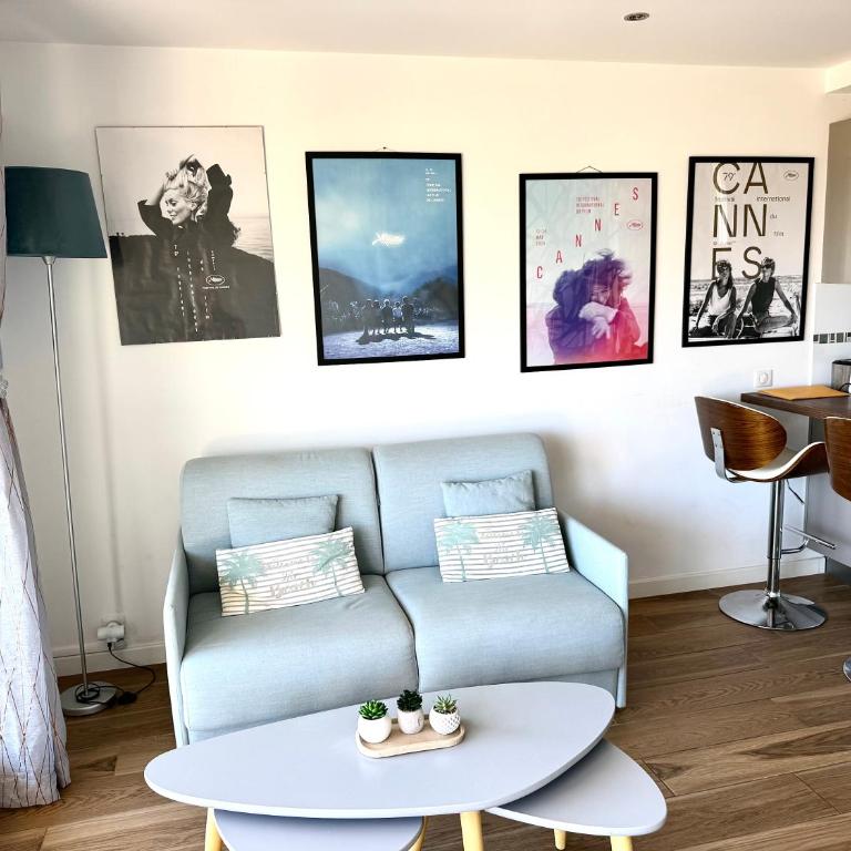 Studio vue mer et piscine Cannes 4 personnes - Studio - Vue sur Mer - 2