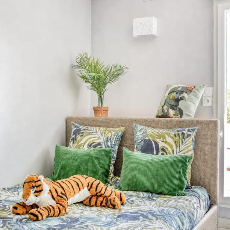 Jungle Suite Terrasse vue Port Wi-Fi, Clim, linge & ménage inclus - Appartamento Monolocale con Vista Porto - 22