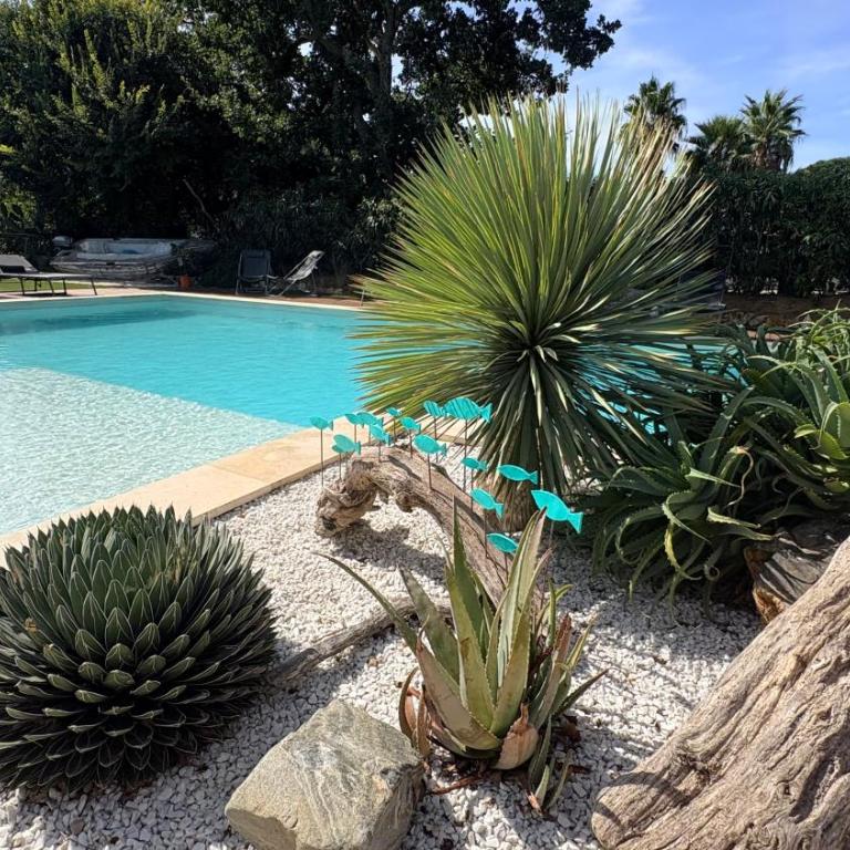 Villa moderne dans le Golfe de Saint Tropez, à 2 km de la mer - Villa - 62