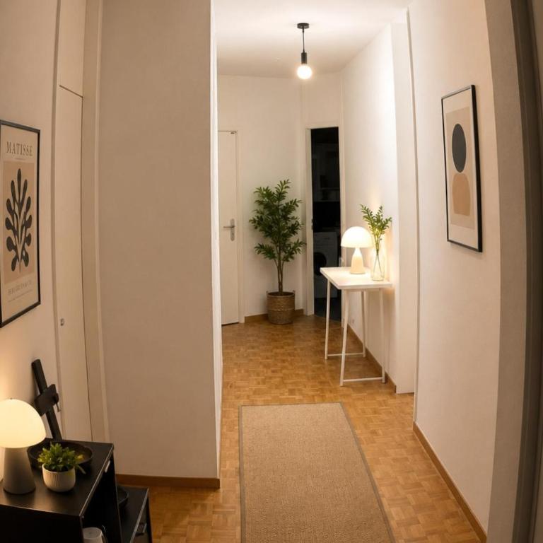 Central Geneva Rooms 2- 3 guests - Chambre Deluxe (2 Adultes + 1 Enfant) - 10