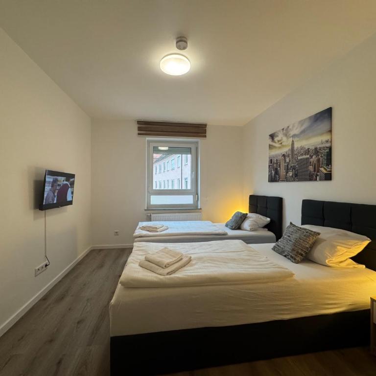 Pension Linderhof Augsburg - Apartment mit 2 Schlafzimmern - 29