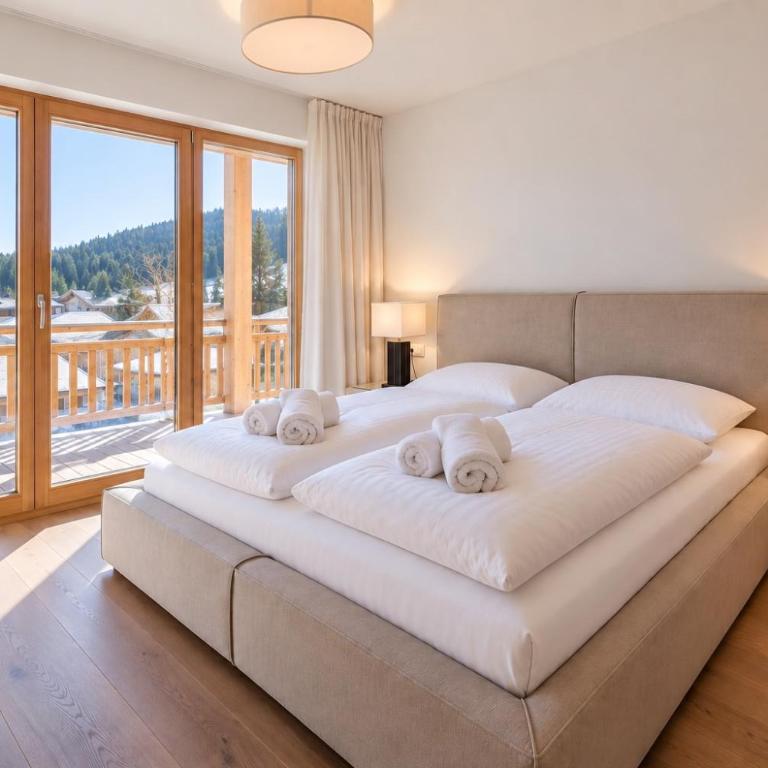 Chalet Bergliebe Seefeld Bergblick & Kamin - Apartment mit 3 Schlafzimmern - 6