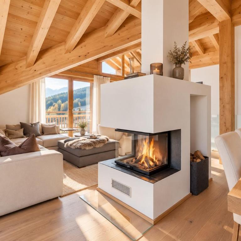 Chalet Bergliebe Seefeld Bergblick & Kamin - Apartment mit 3 Schlafzimmern - 1