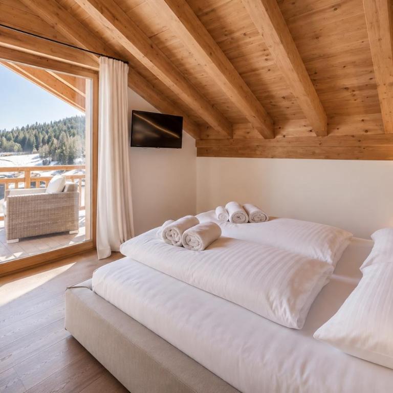 Chalet Bergliebe Seefeld Bergblick & Kamin - Apartment mit 3 Schlafzimmern - 5