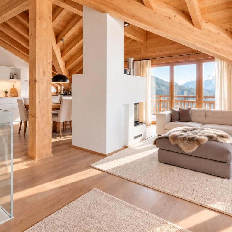 Chalet Bergliebe Seefeld Bergblick & Kamin - Apartment mit 3 Schlafzimmern - 3