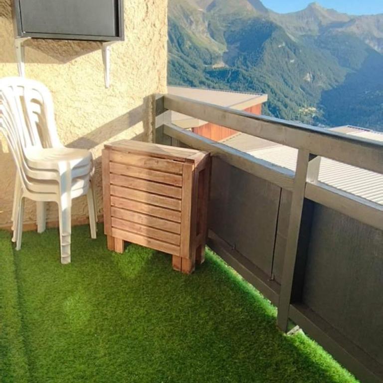 Studio en station Orcières Merlette - Appartamento con 1 Camera da Letto, Balcone e Vista Montagna - 20