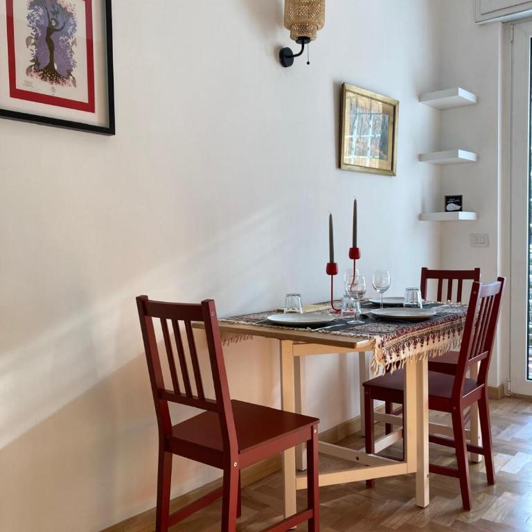 Aventino-Piramide Quiet Studio with Garden-View Terrace - Appartamento Monolocale con 1 Letto Matrimoniale - 7