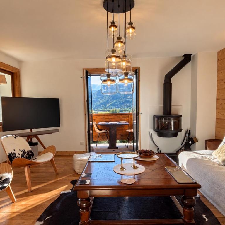 Au pied du télécabine & gare St Gervais - Three-Bedroom Apartment - 12