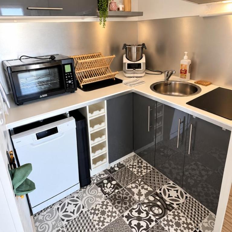 Le Sunset, Vue Mer, Parking privé, Wifi - Appartamento con 1 Camera da Letto, Vista Mare e Balcone - 5