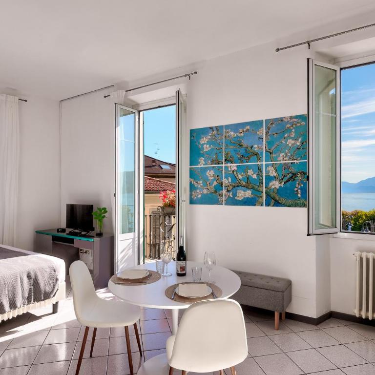 Residence Cosy Baveno - Camera Matrimoniale/Doppia con Letti Singoli con Vista Lago. - 7