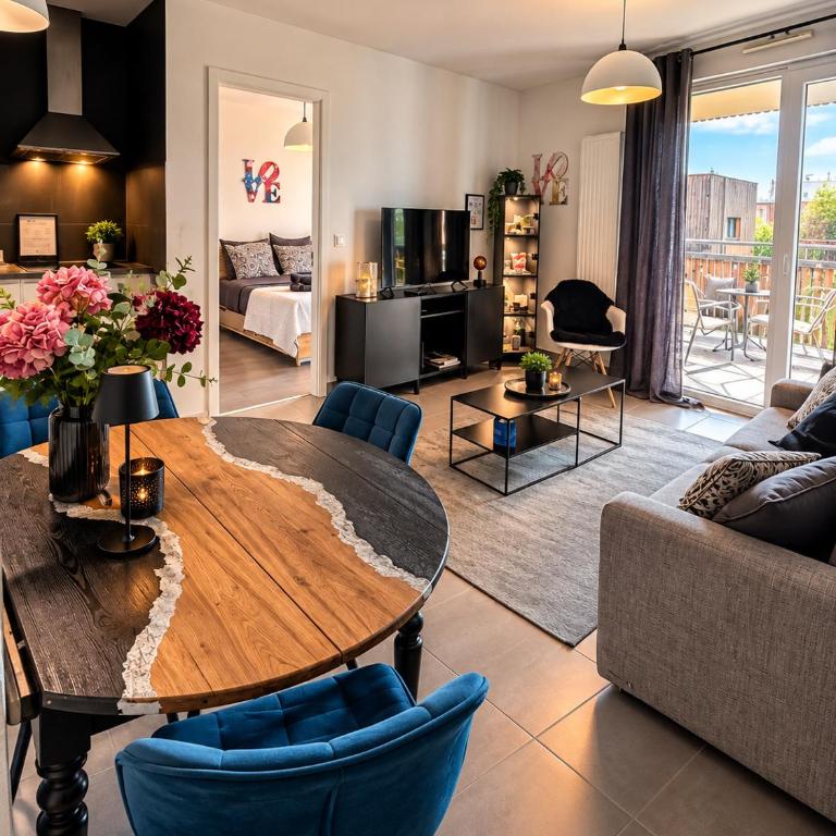La parenthèse cosy aux portes du Centre ville - proche Allemange - Parking - Appartement 1 Chambre - 2