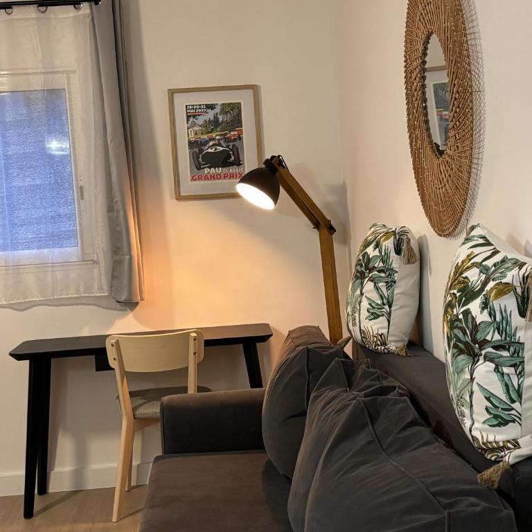 Cocon Castetnau, au calme centre-ville Pau 39 m2 - Appartement 1 Chambre - 23